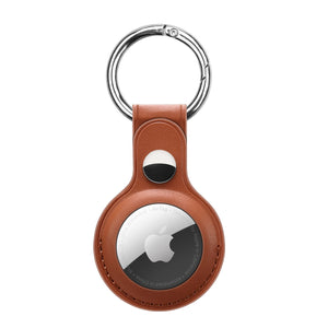 AirTag Leather Keychain